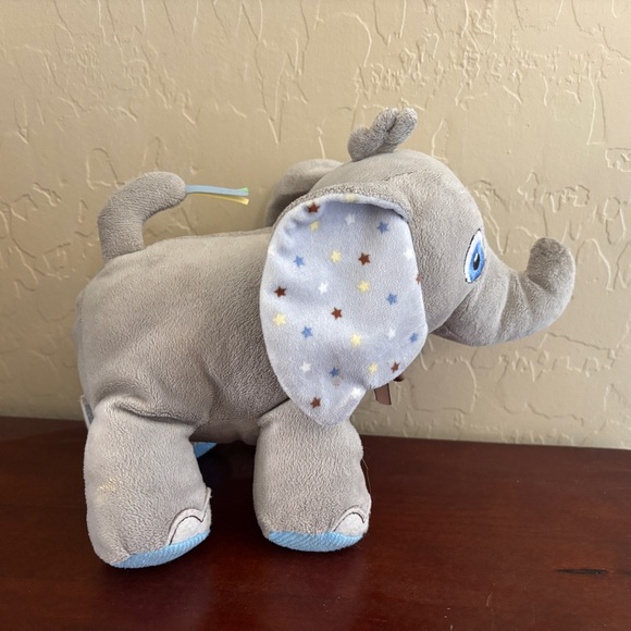 Vintage Garanimals Elephant Musical Wind Up Plush Twinkle Twinkle Little Star - Picture 3 of 7